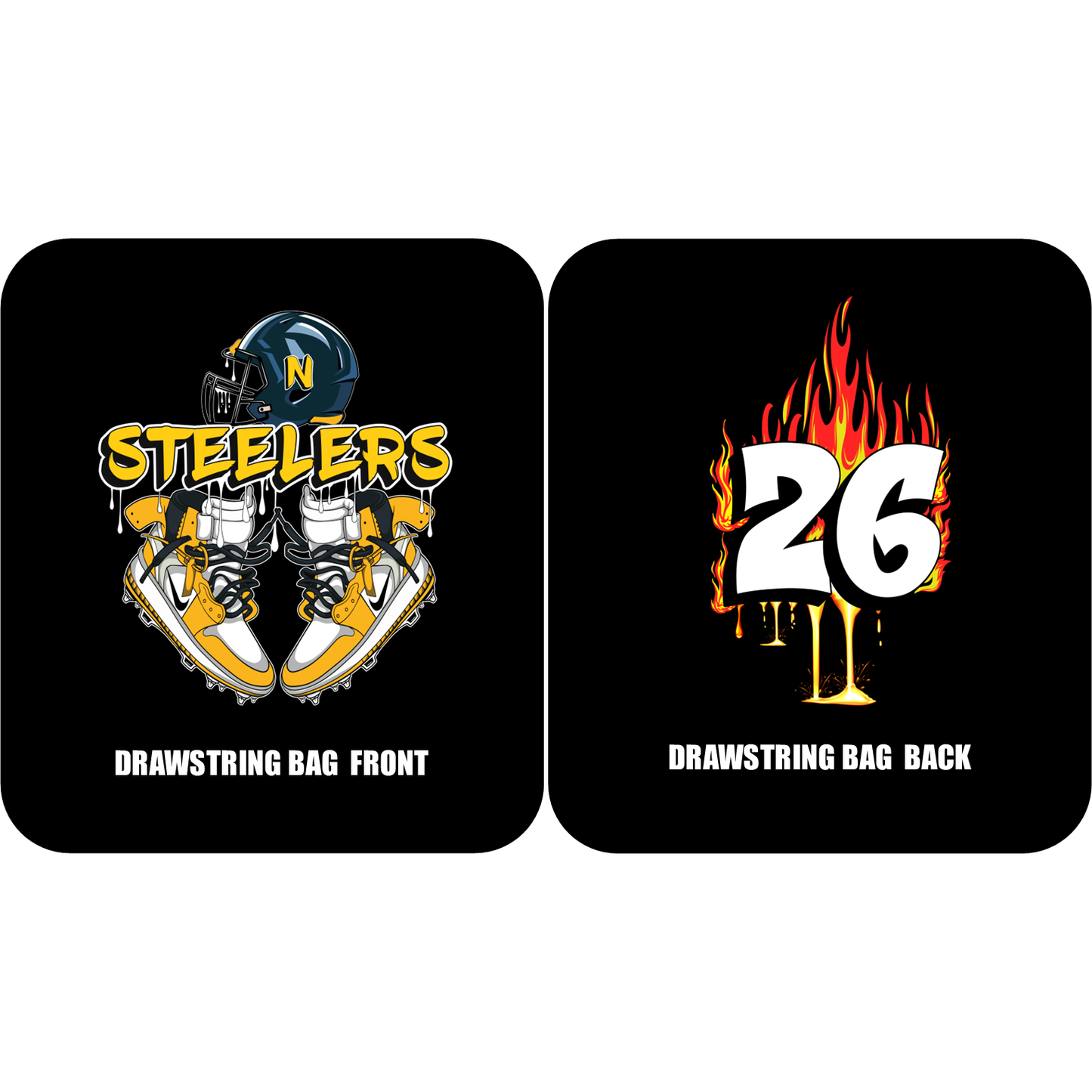 Steelers Custom Classic Varsity Letterman Jacket