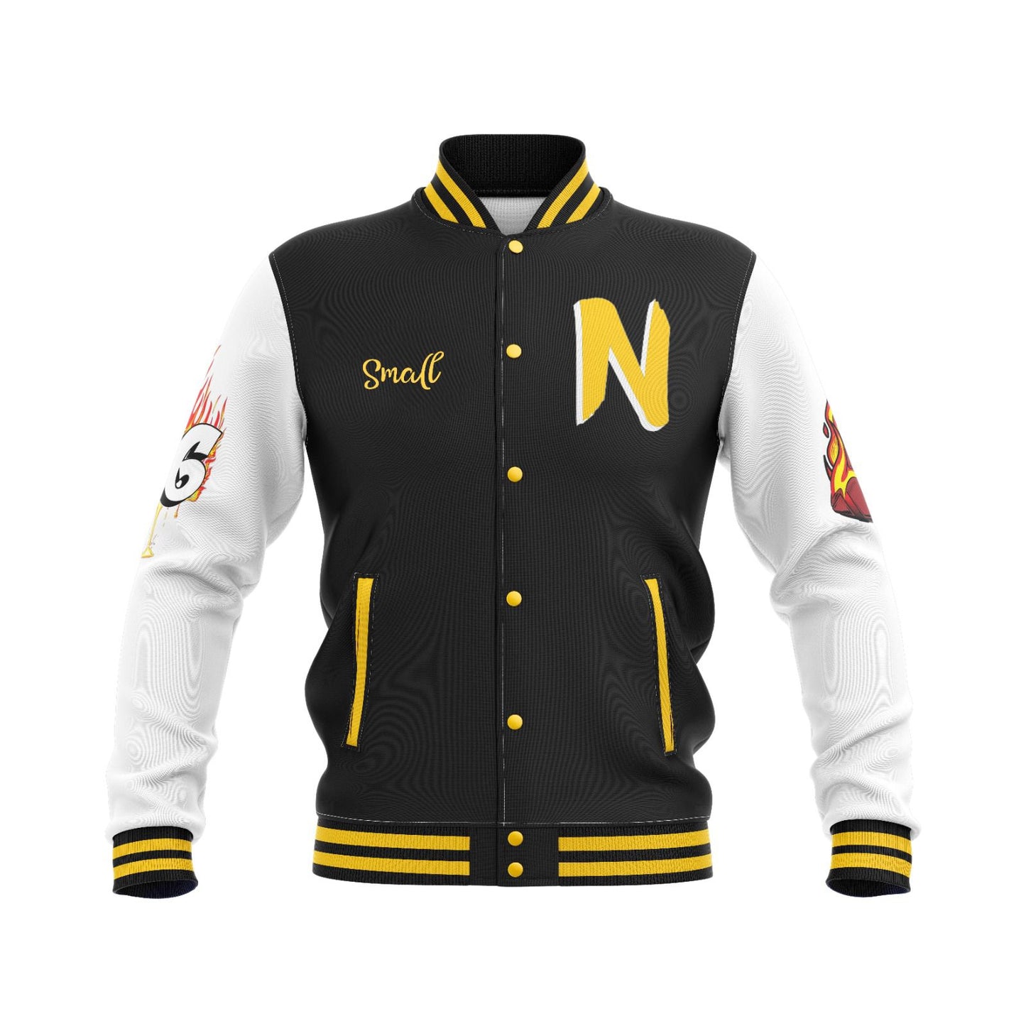 Steelers Custom Classic Varsity Letterman Jacket